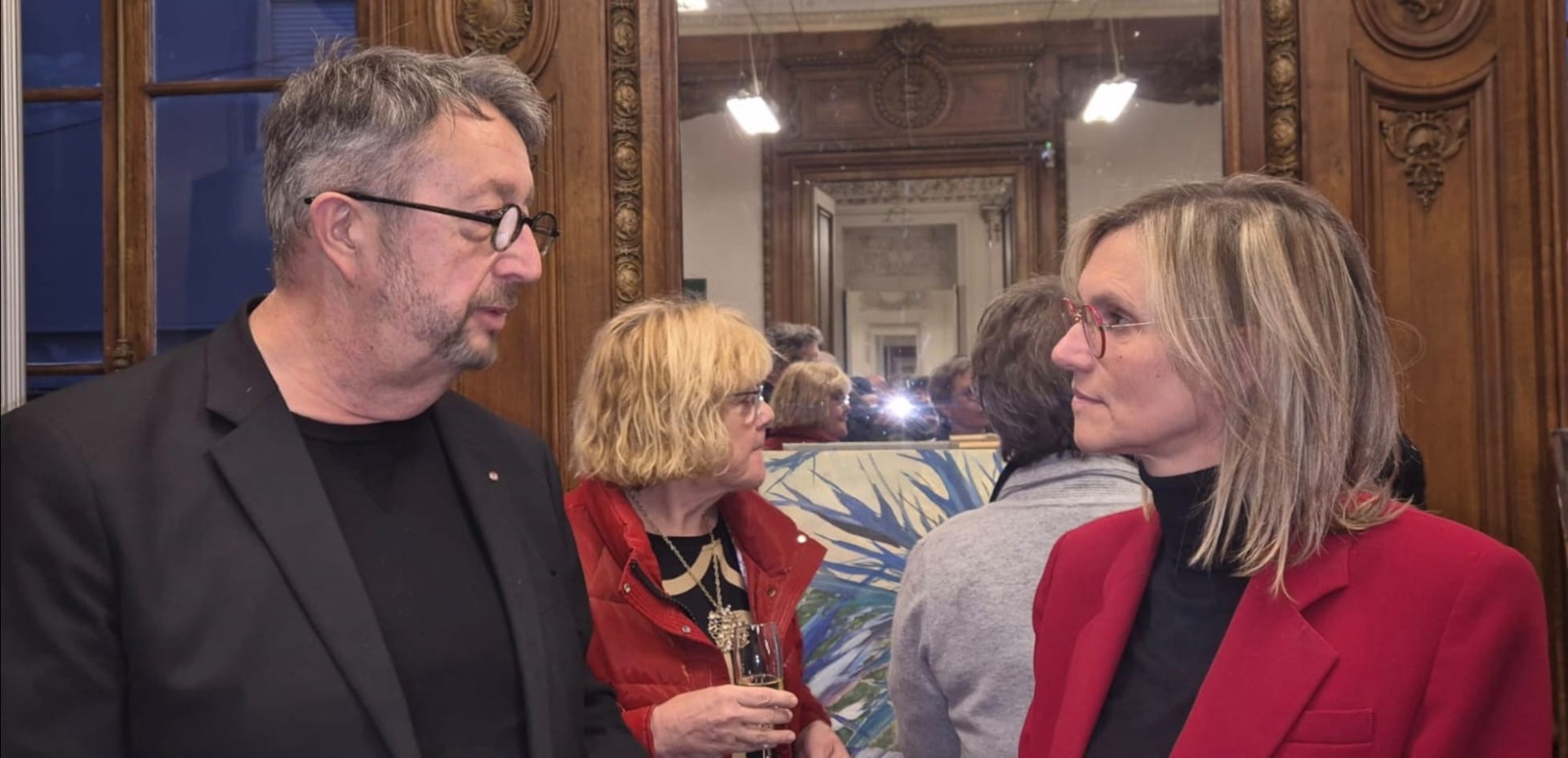 Bernard SOBKOWIAK Président ELYSIUM3, Agnes PANNIER RUNACHER Ministre de la Transition écologique, de la Biodiversité, de la Forêt, de la Mer et de la Pêche (c) 2025 ELYSIUM3
