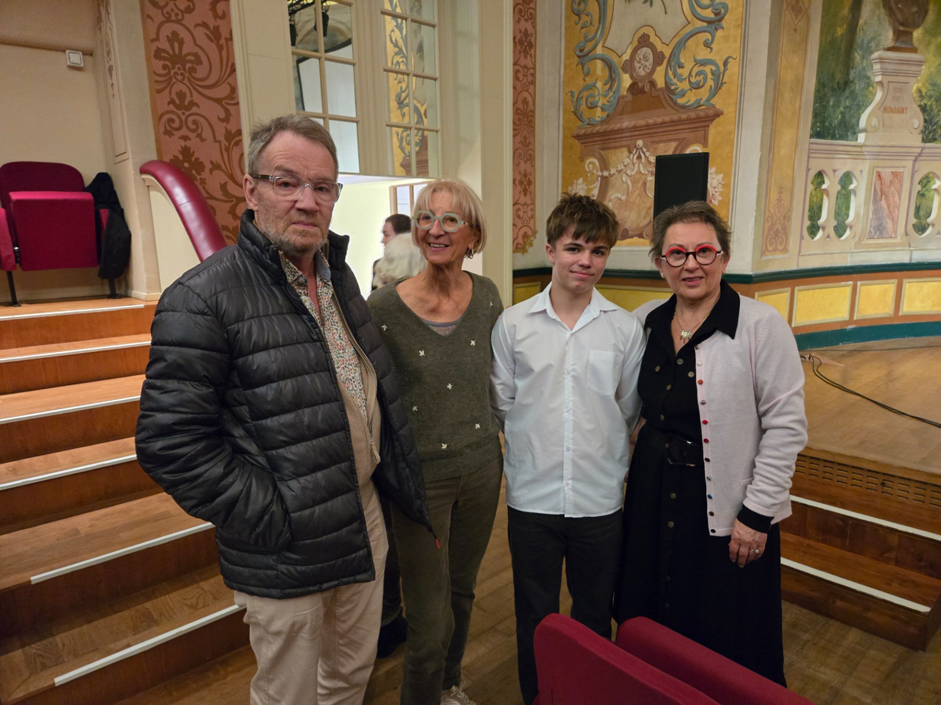 Alain DORCHAT ELYSIUM3, Mireille DELAMER Secrétaire Générale ELYSIUM3, Karl STORME, Isabelle FREMY Secrétaire Générale Adjointe ELYSIUM3 (c) 2025 ELYSIUM3